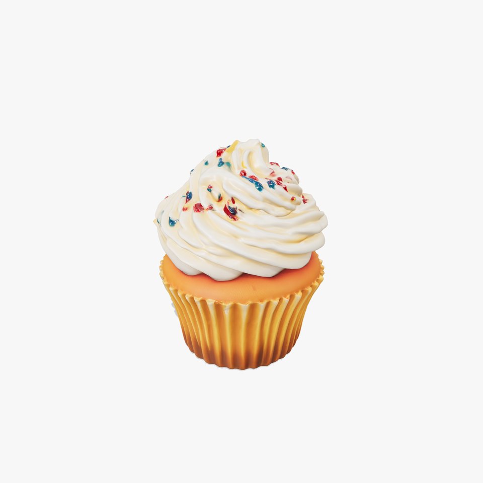 Vanilla Cupcake Delight model pack
