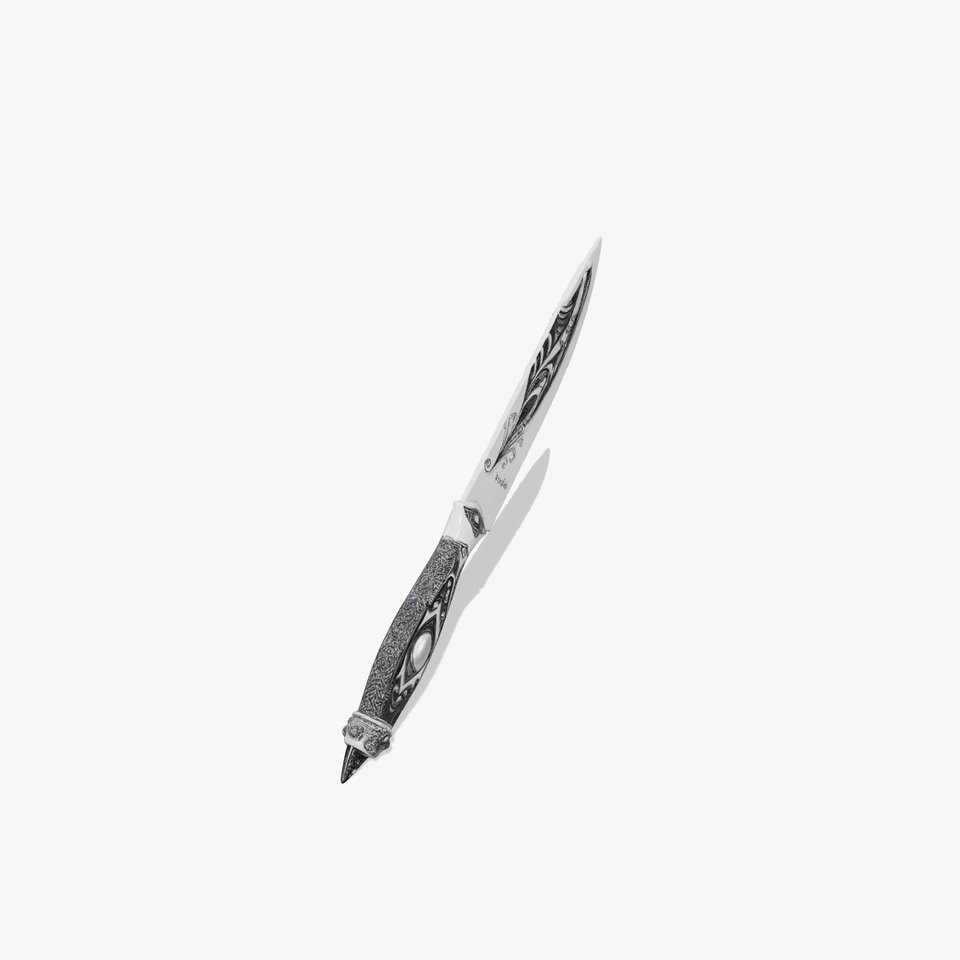 Ornate Silver Dagger model pack