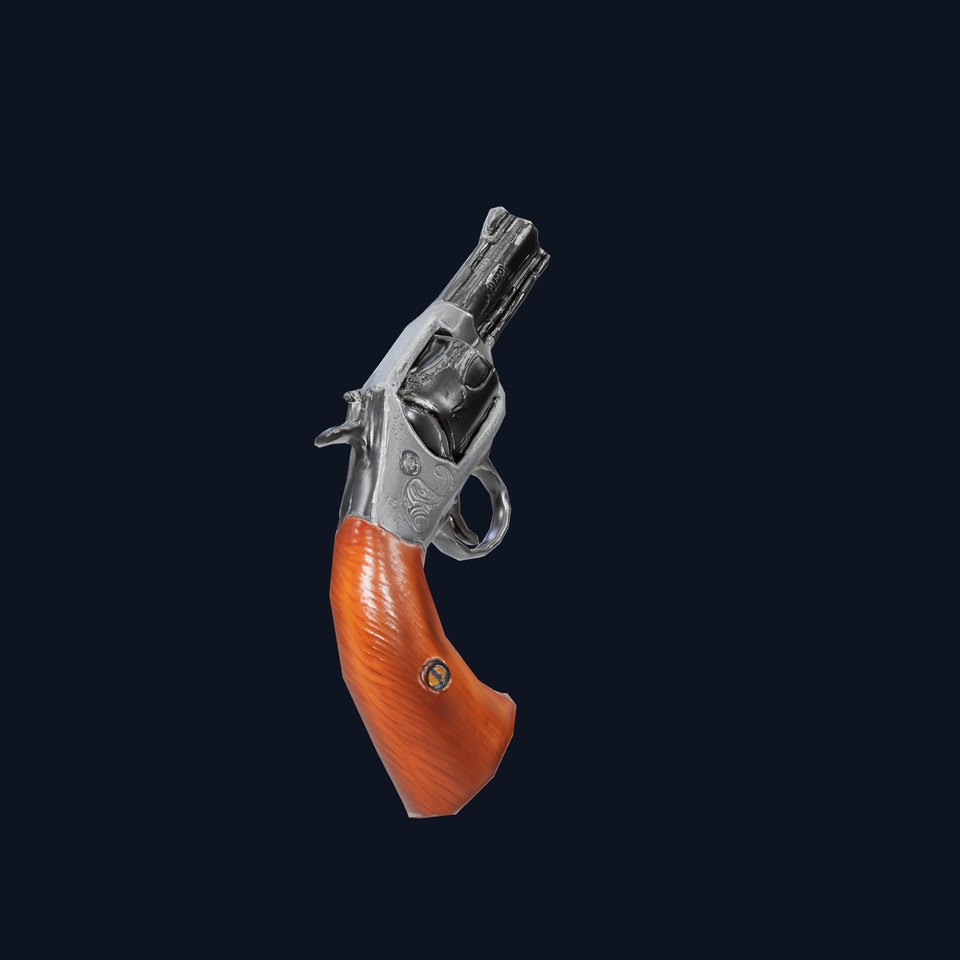 Classic Revolver Steel model pack