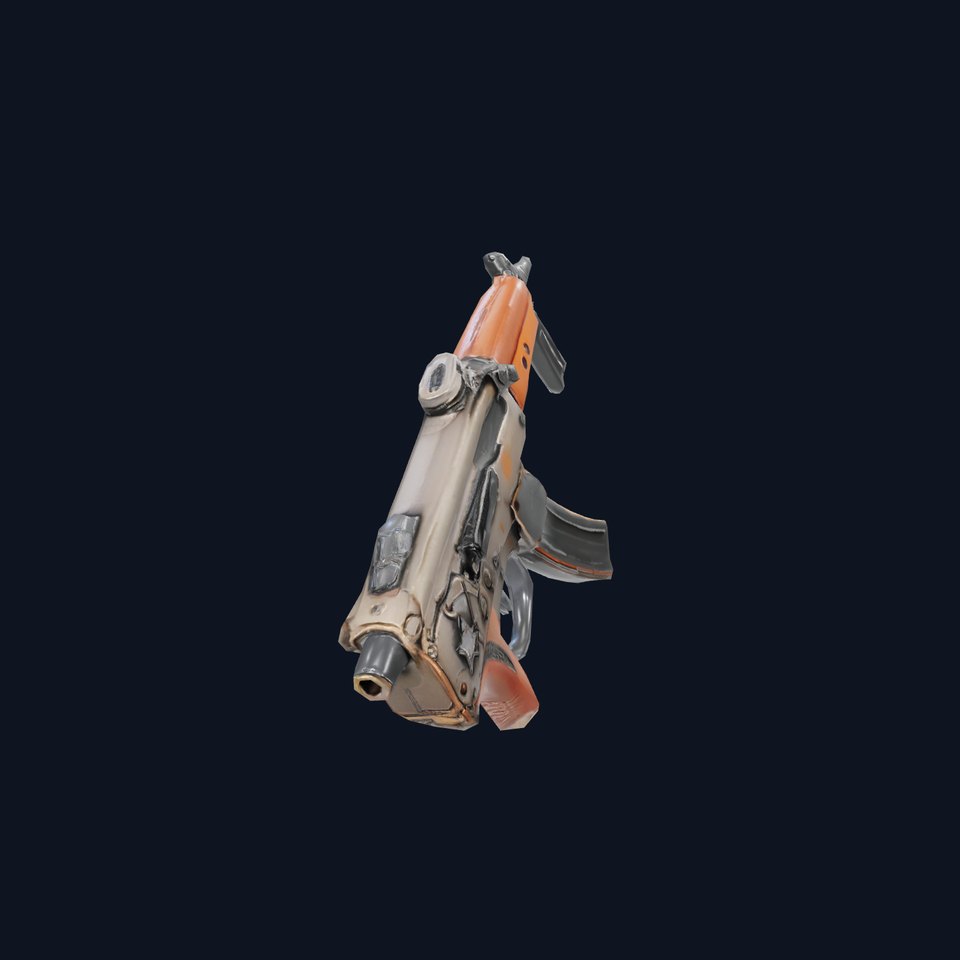 Vintage Carbine Rifle model pack