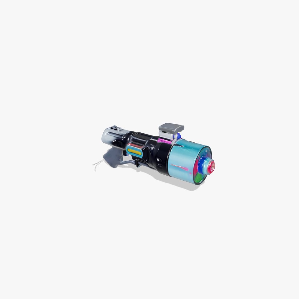 Neon Plasma Blaster model pack