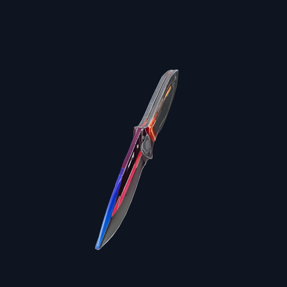 Neon Tactical Knife model pack