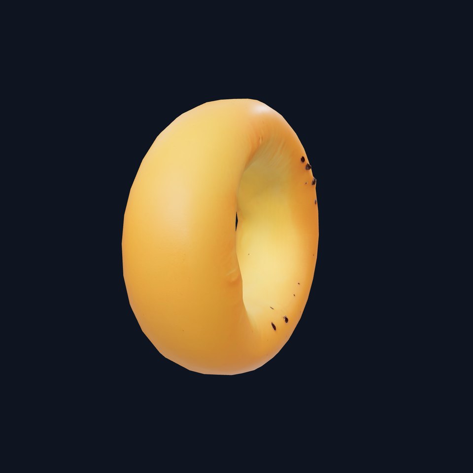 Golden Bagel model pack