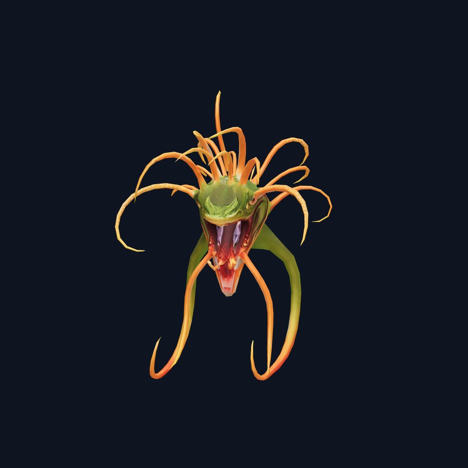 Vibrant Alien Creature model pack