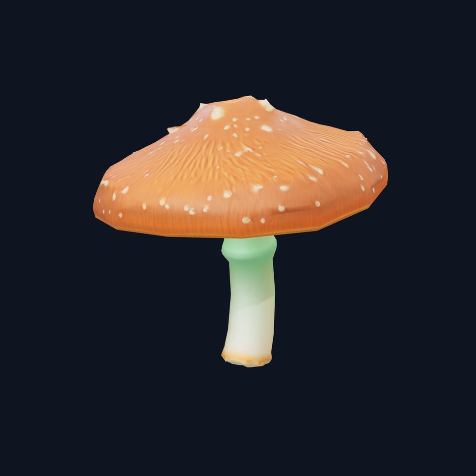 Spiky Mushroom model pack