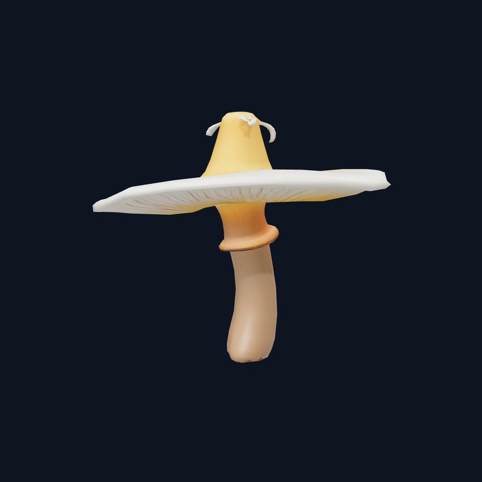 Glowing Forest Mushroom model pack