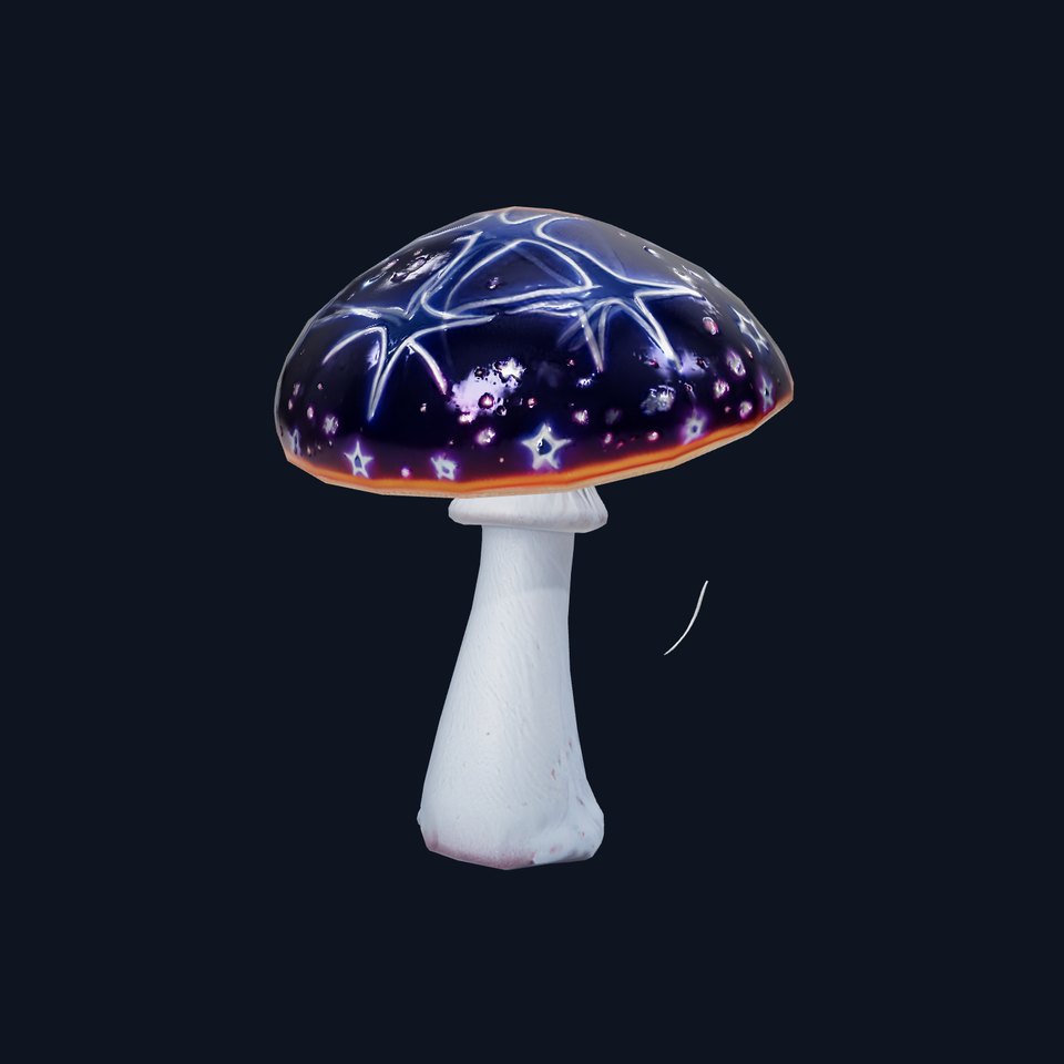 Galactic Mushroom model pack