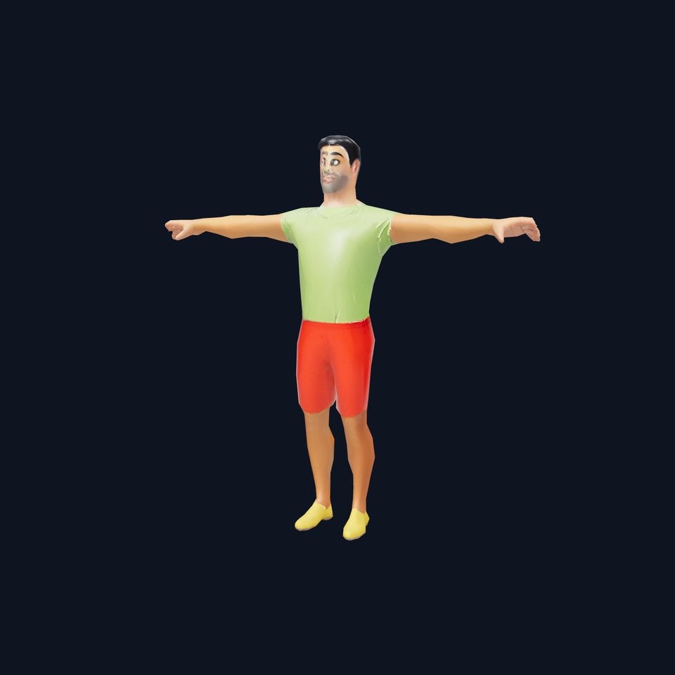 Vibrant Animated Character model pack