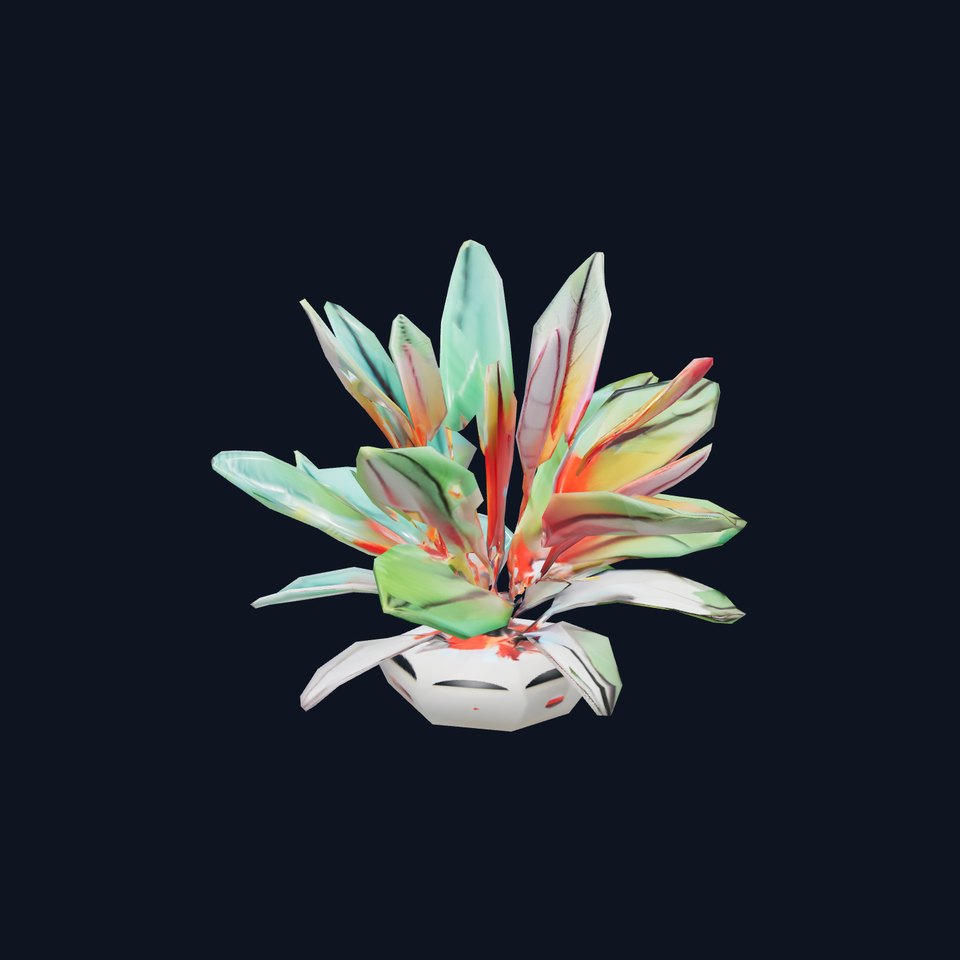 Rainbow Flora model pack