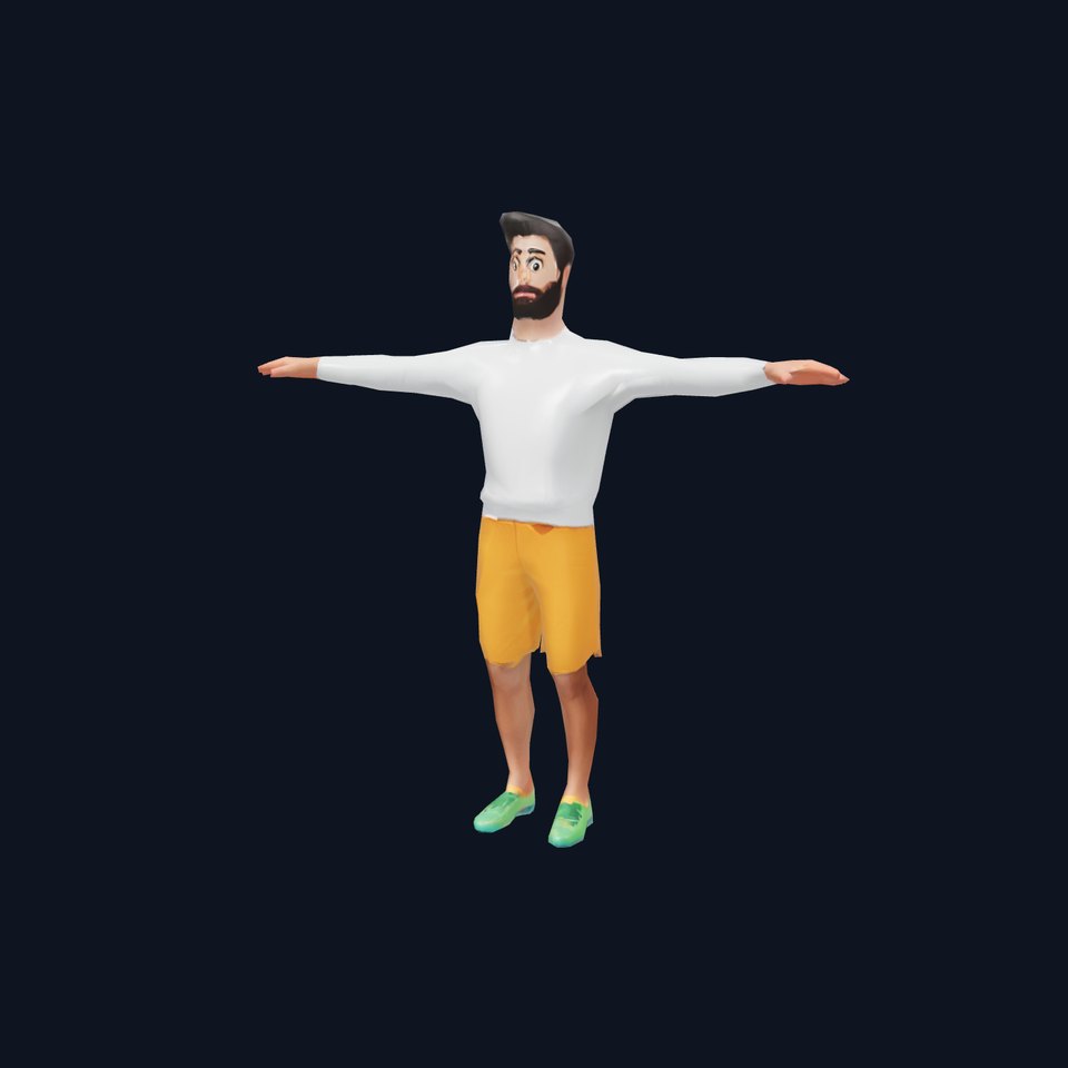 Casual Attire Character model pack