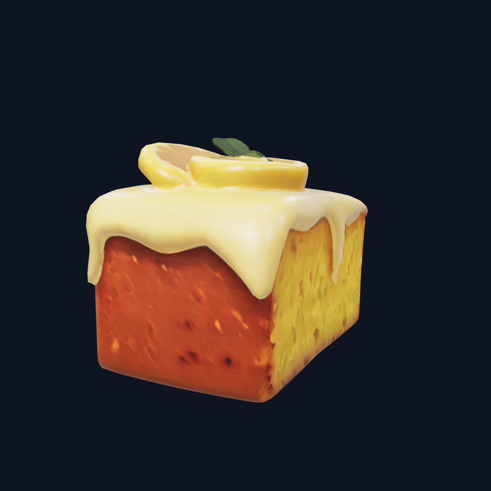 Lemon Slice Cake model pack