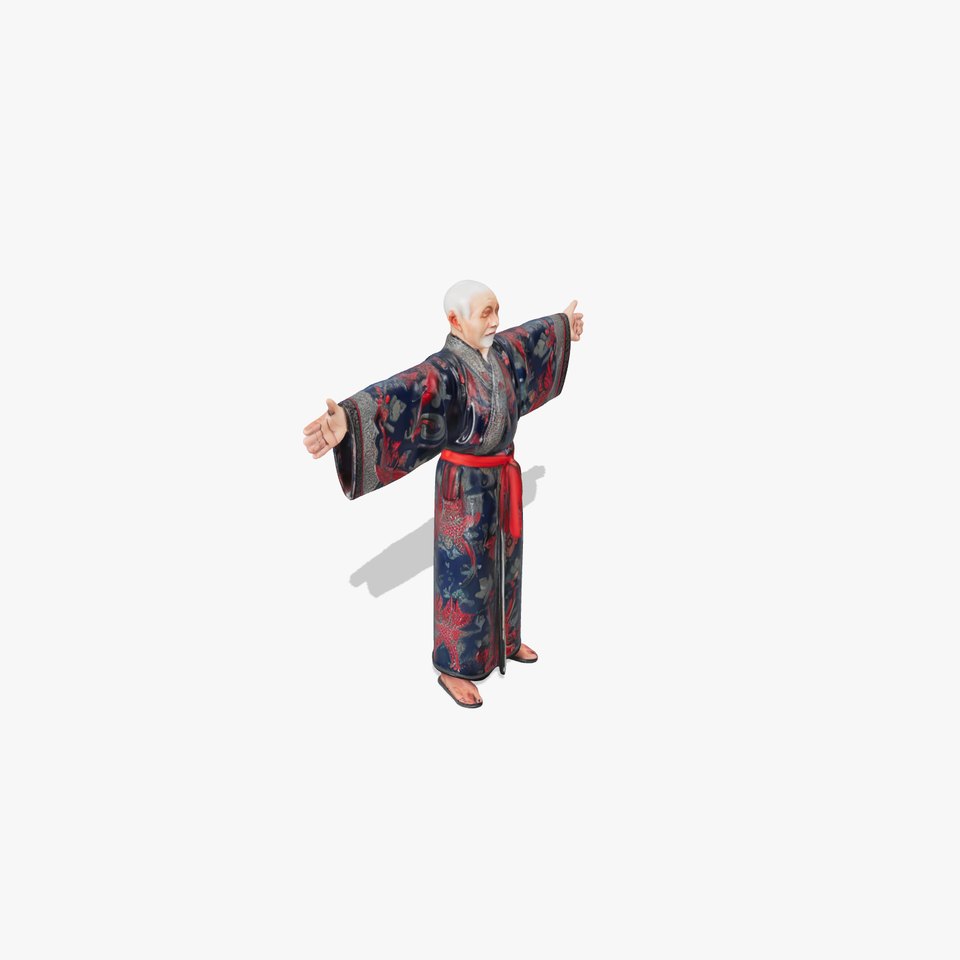 Elegant Kimono model pack