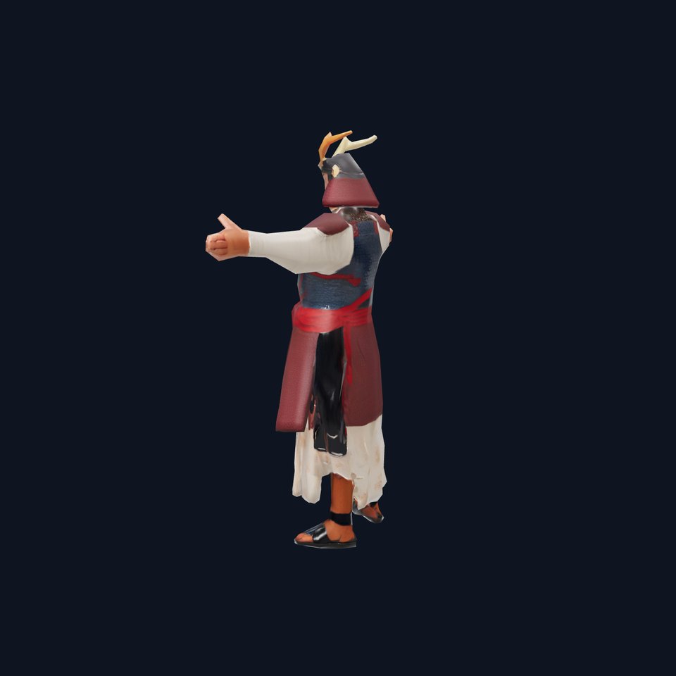 Samurai Armor model pack