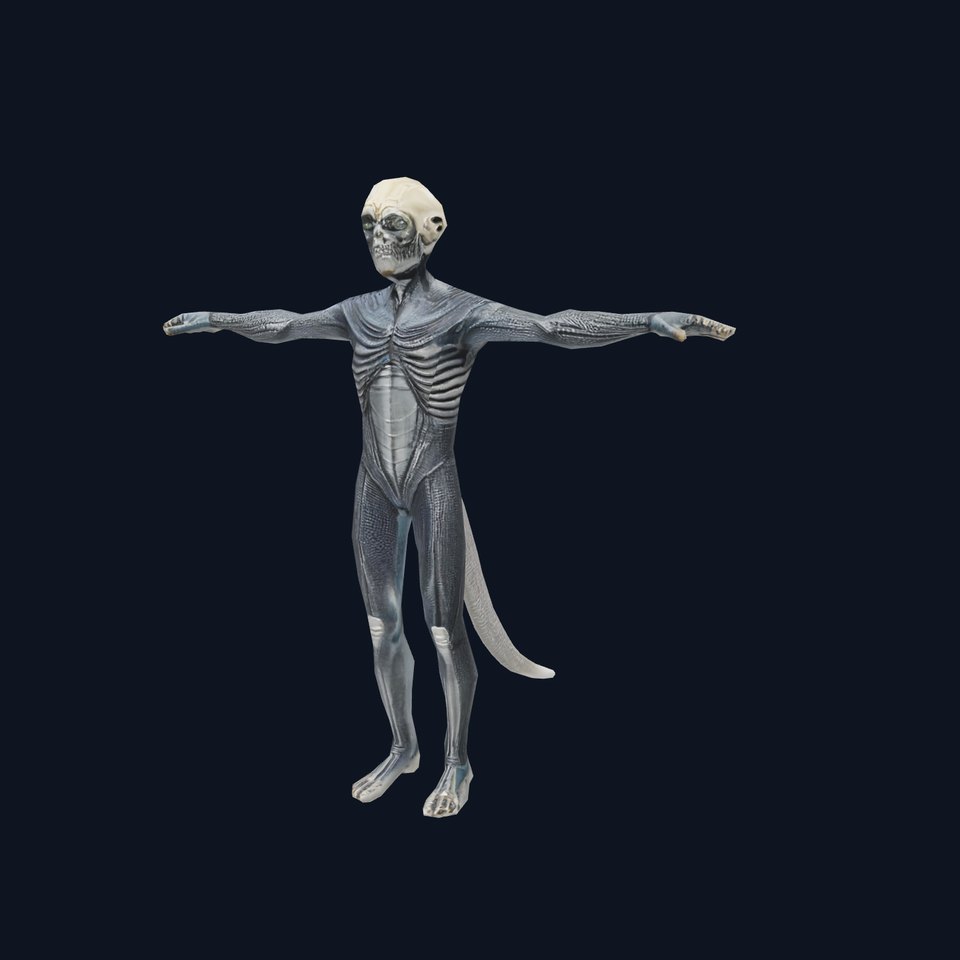 Alien Creature model pack