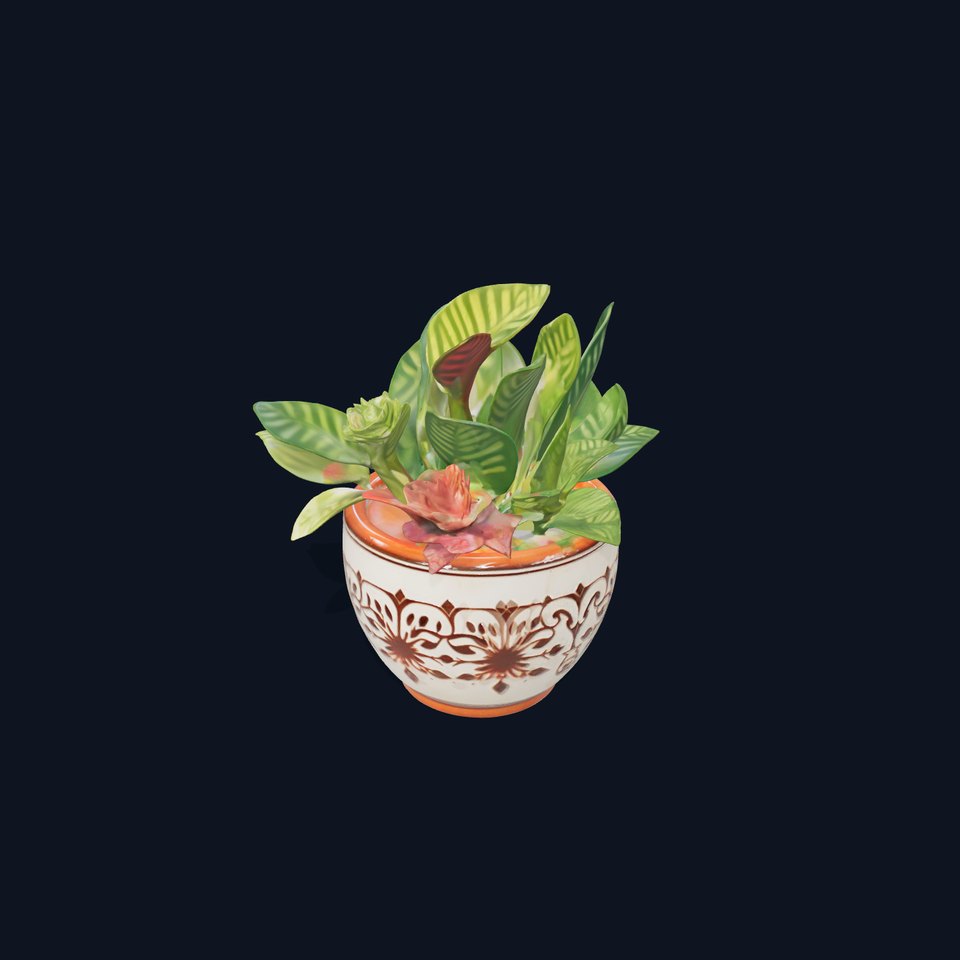 Decorative Ceramic Planter model pack