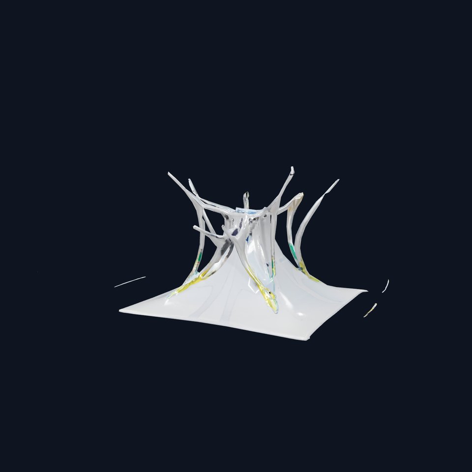 Crystal Water Splash model pack