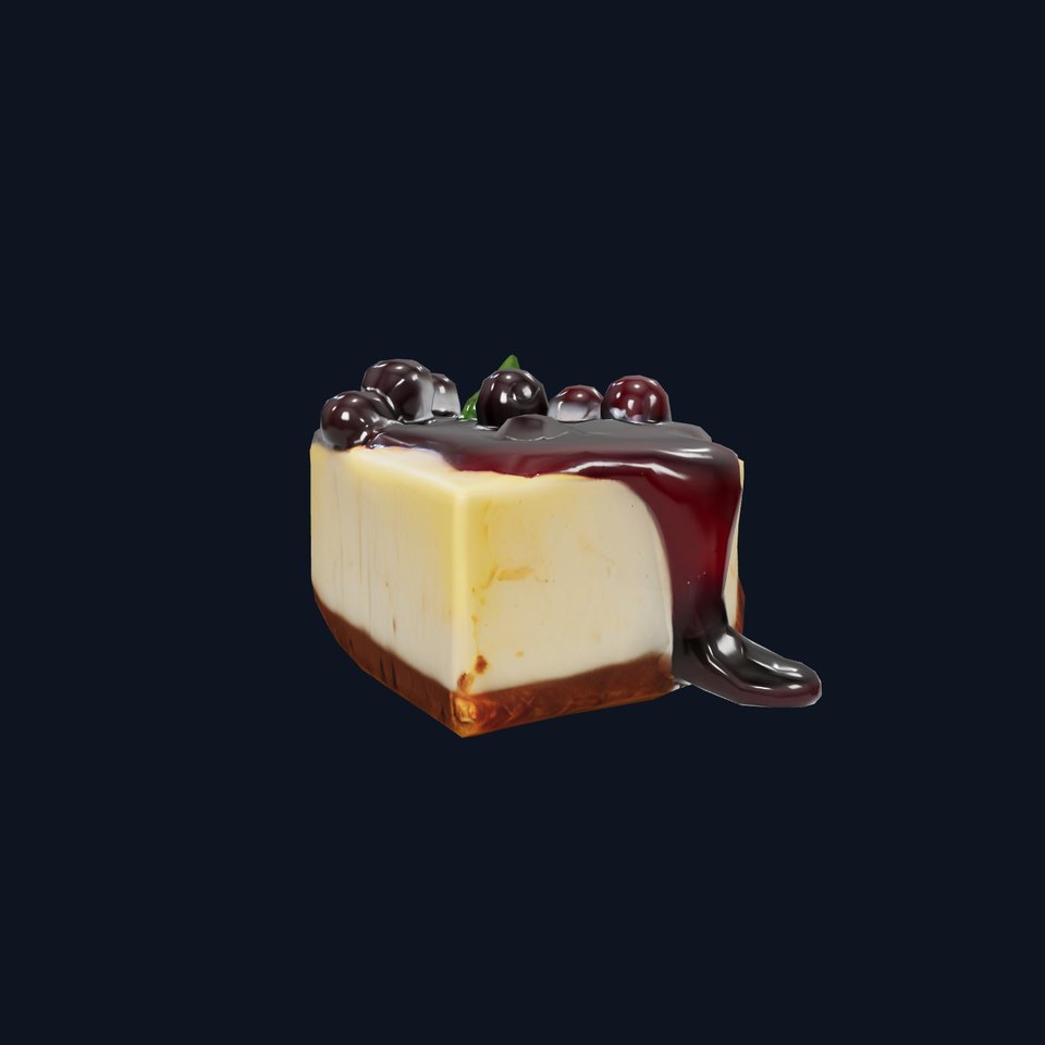 Cherry Cheesecake model pack