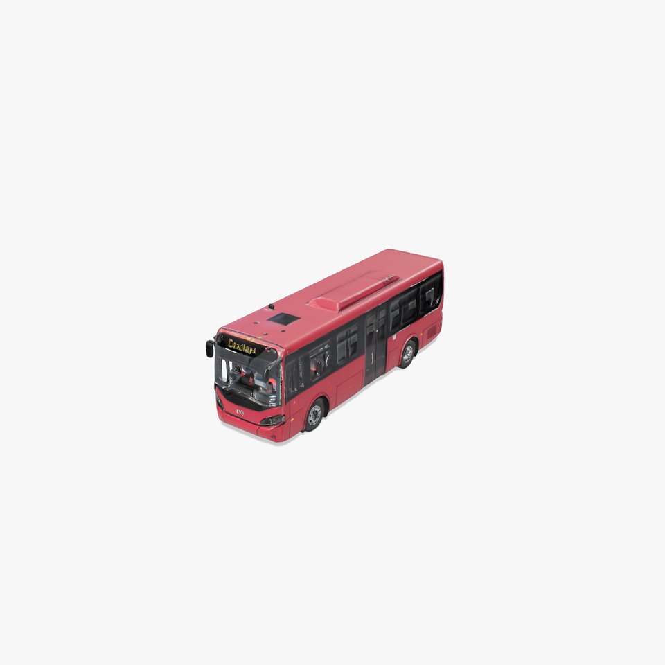 Crimson Bus model pack