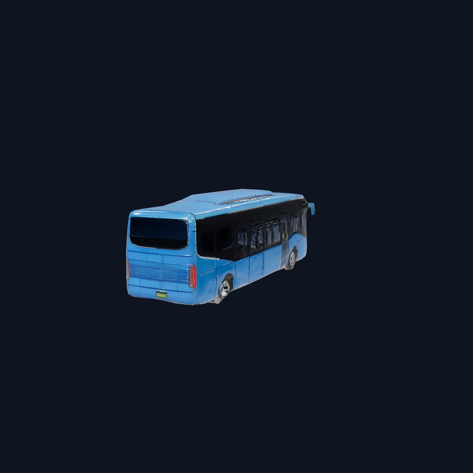 Blue Urban Bus model pack