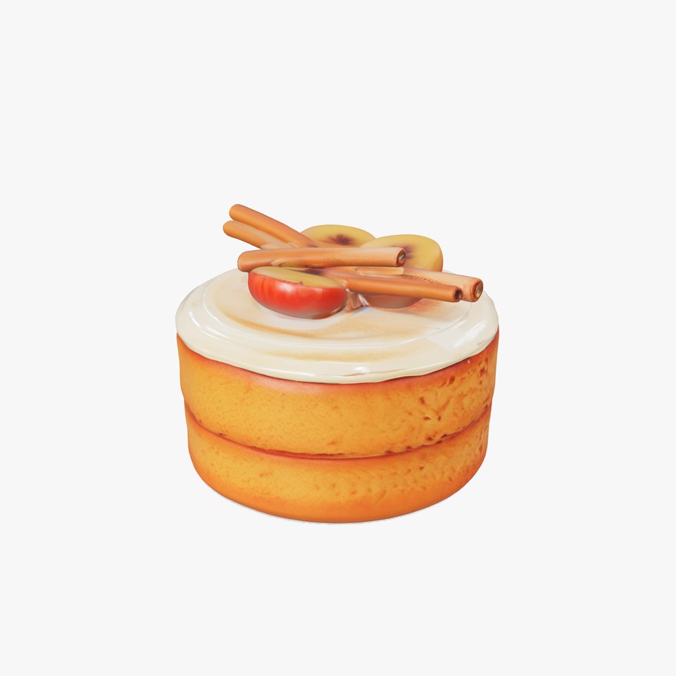 Apple Cinnamon Cake model pack