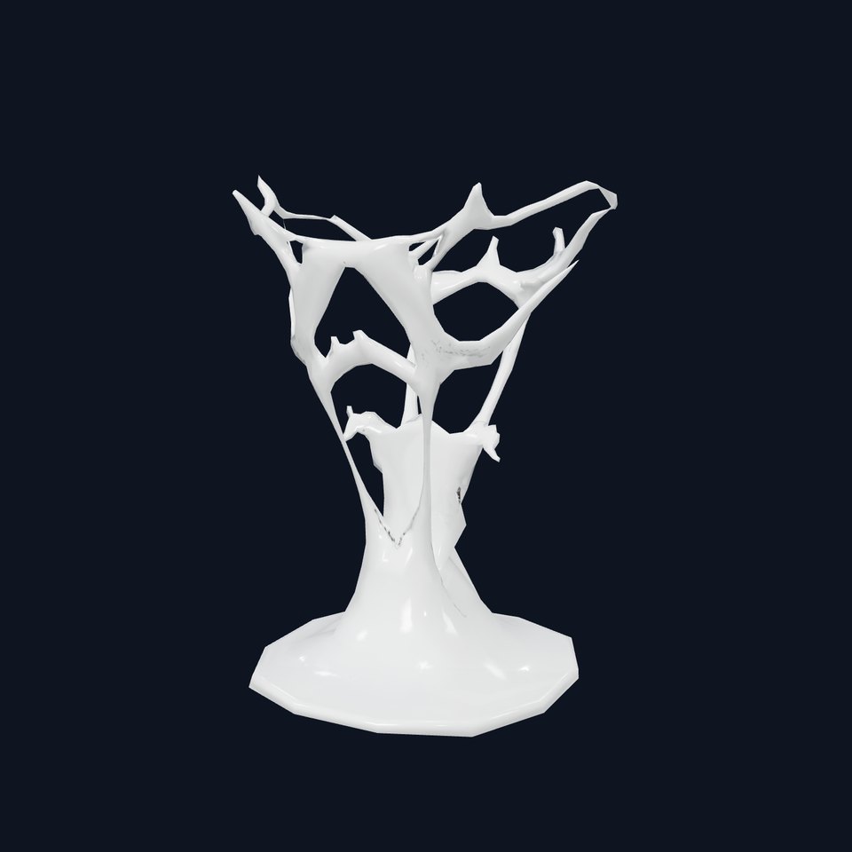 Crystal Splash Sculpture model pack
