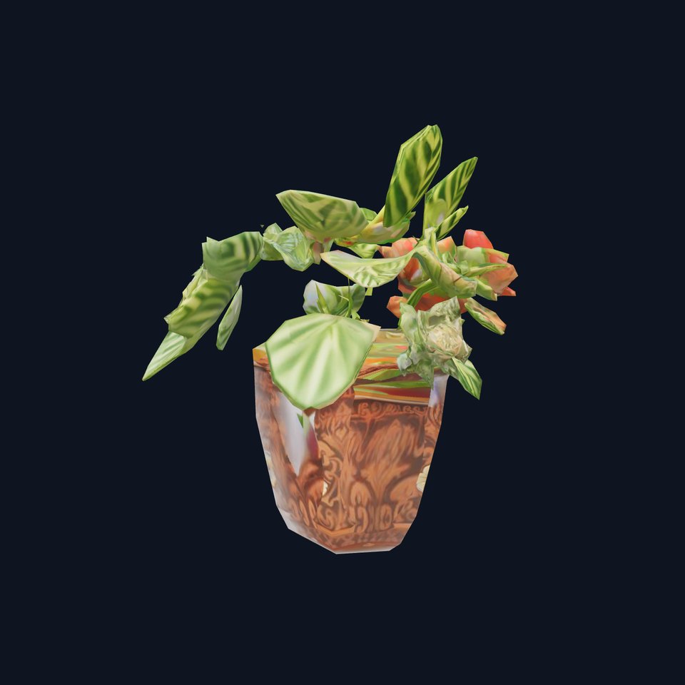 Decorative Potted Plant model pack