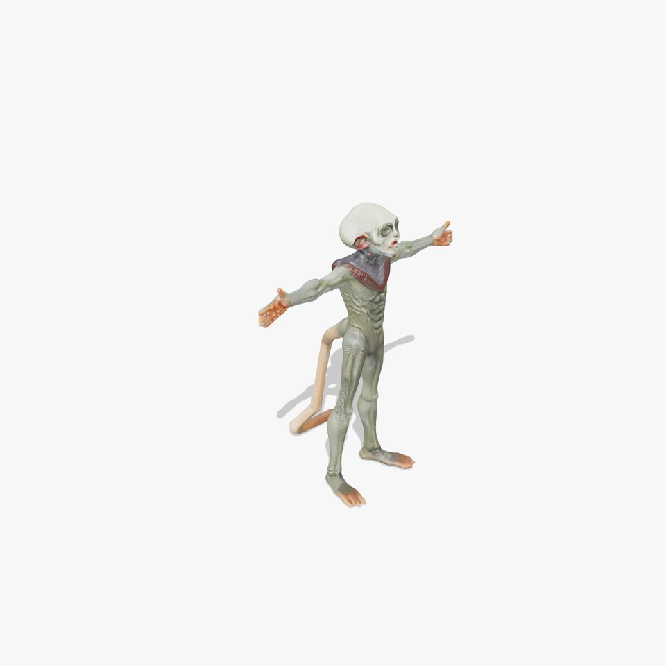 Alien Creature Textured model pack