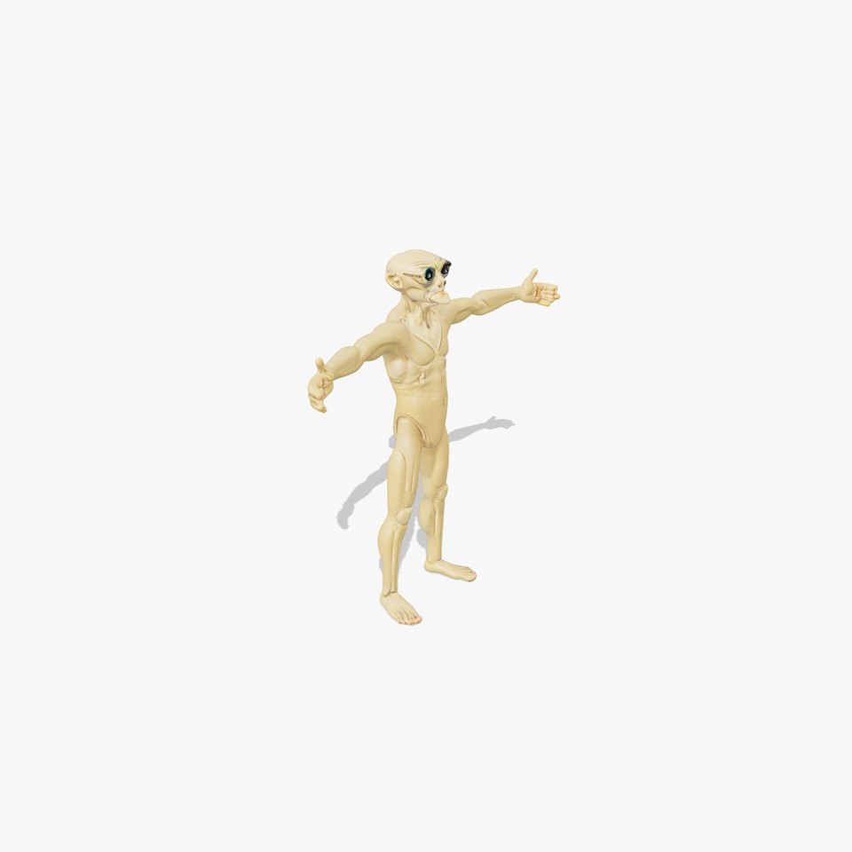 Alien Figure Character model pack