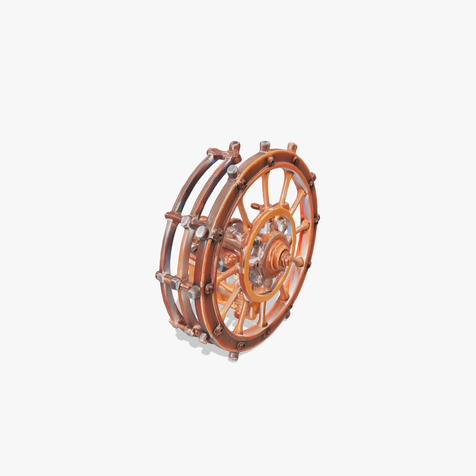 Steampunk Gear Wheel model pack
