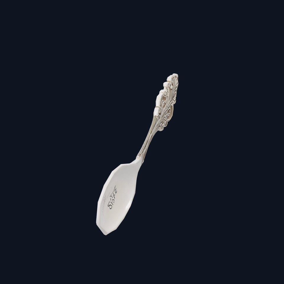 Ornate Silver Spoon model pack