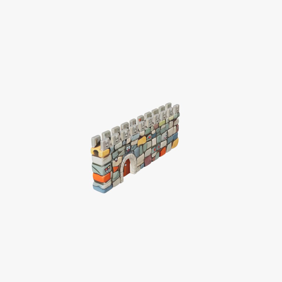 Cheerful Stone Wall model pack
