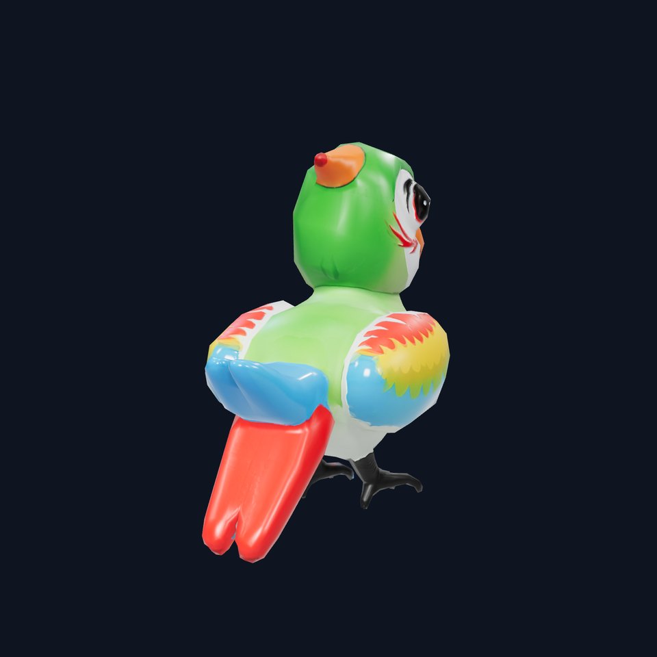 Colorful Parrot Float model pack