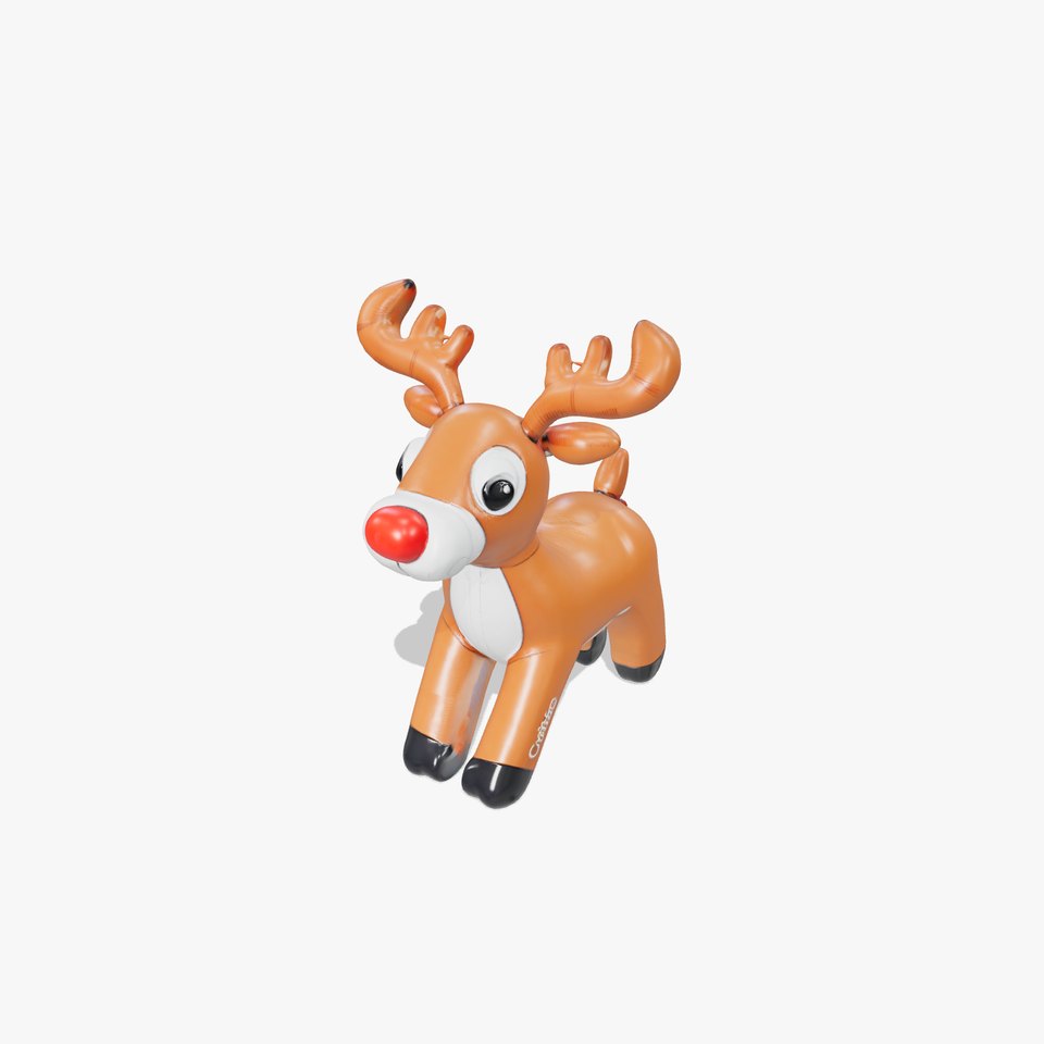 Rudolf Inflatable Reindeer model pack