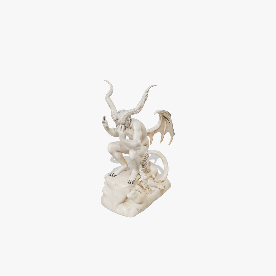 Demonic Stone Sculpture model pack