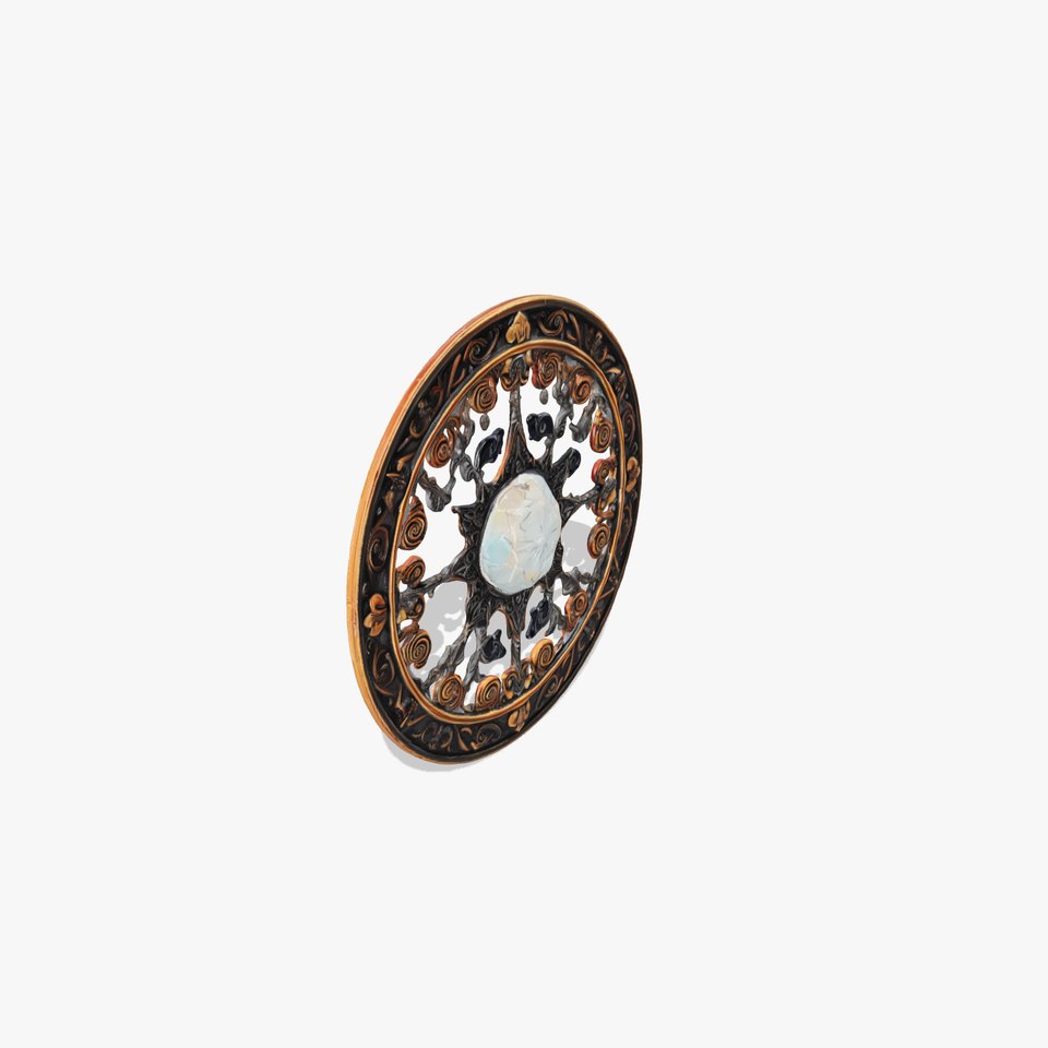 Ornate Bronze Medallion model pack