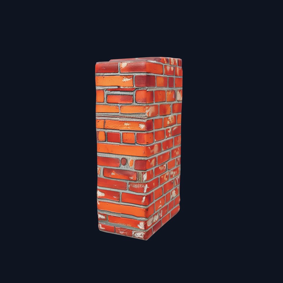 Red Brick Wall model pack