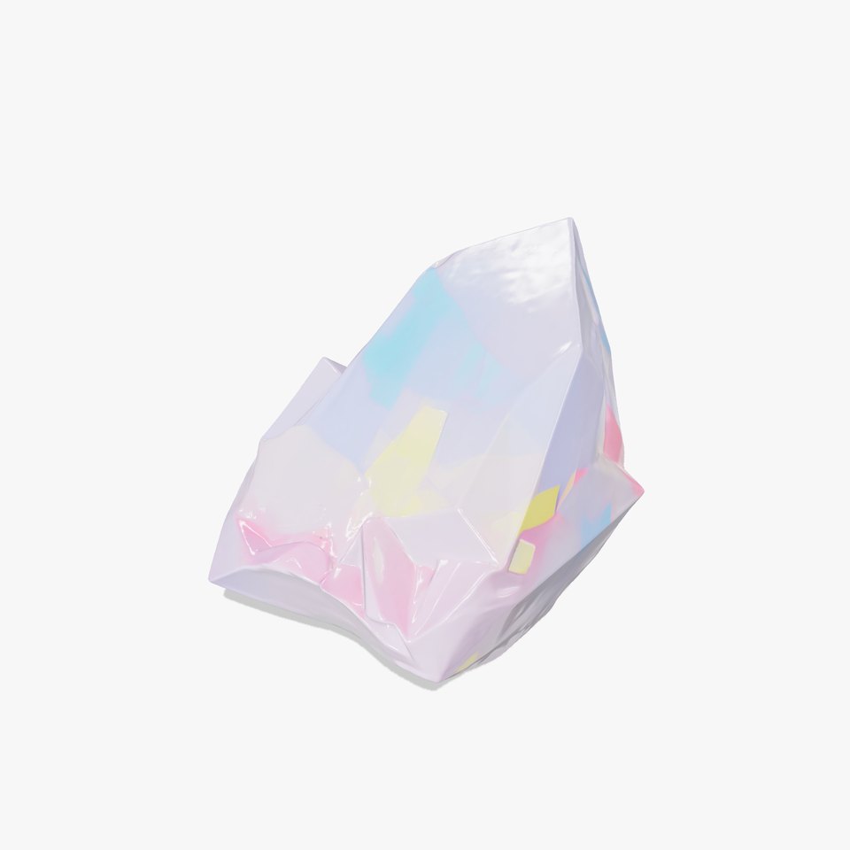 Iridescent Gemstone model pack