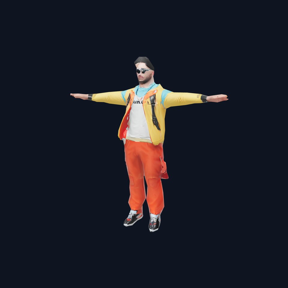 Colorful Urban Outfit model pack