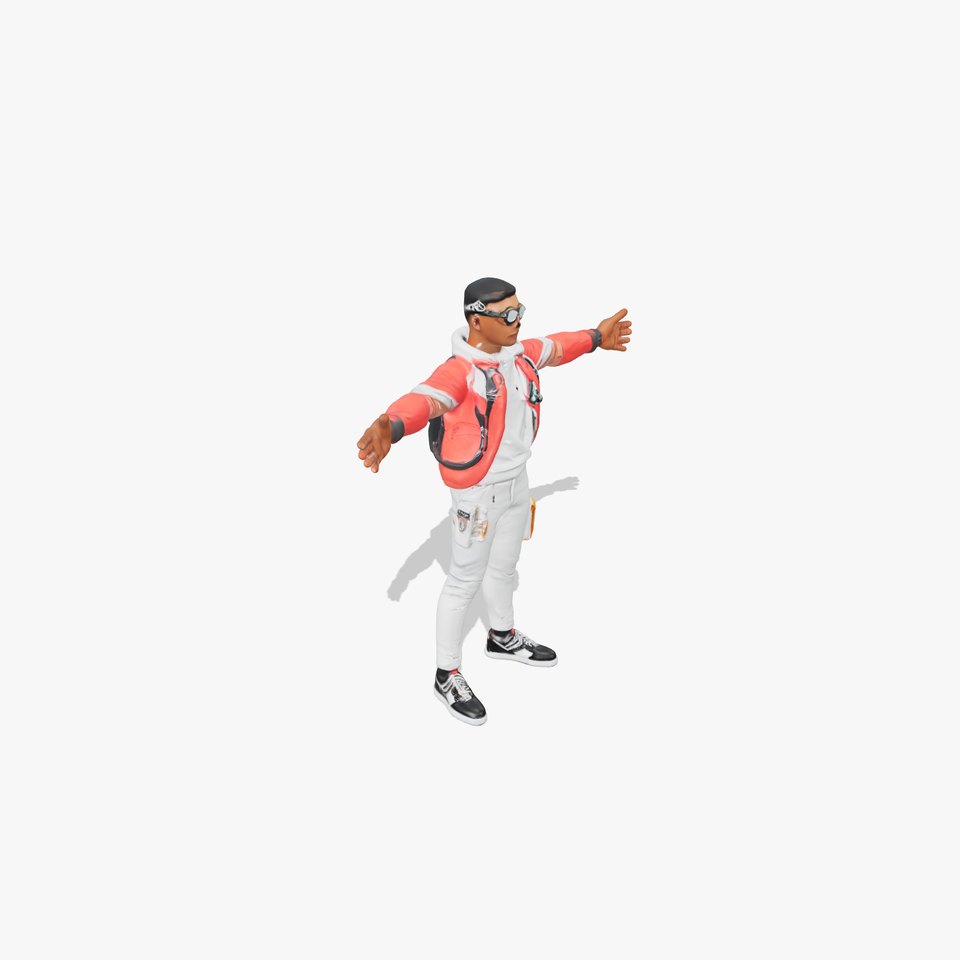 Urban Explorer Attire model pack