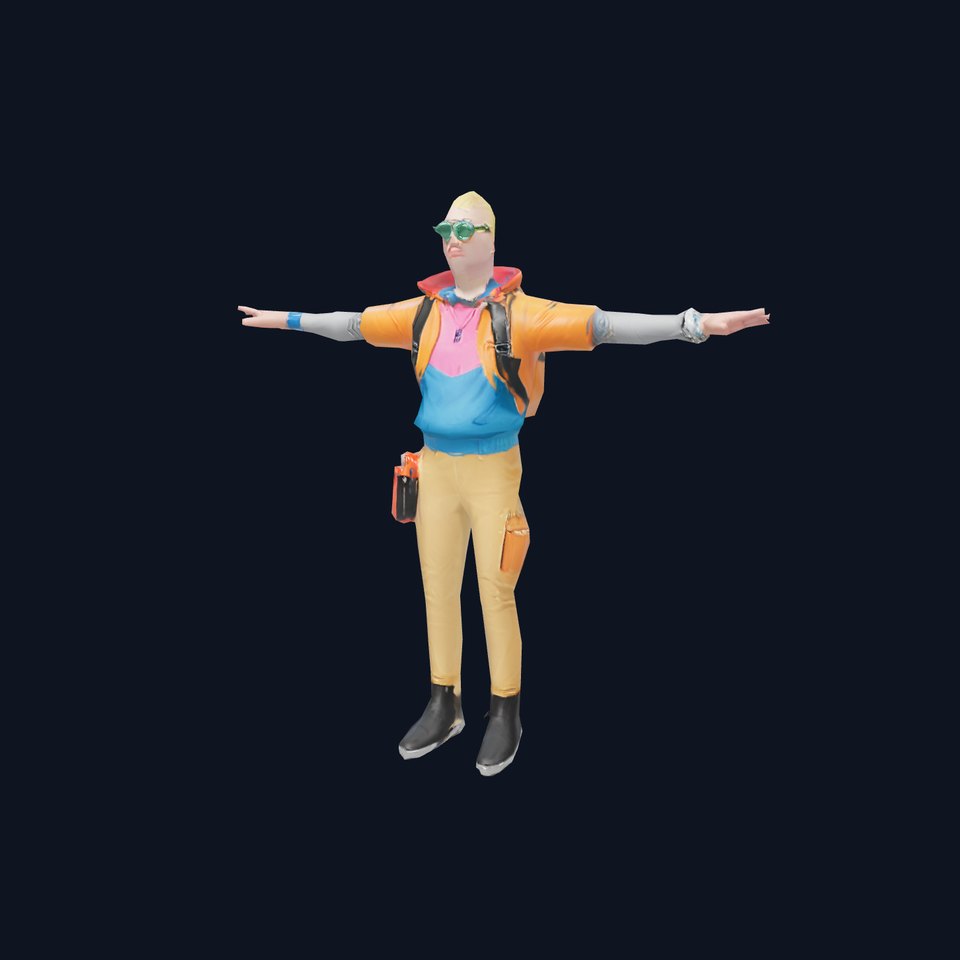 Vibrant Fashion Character model pack