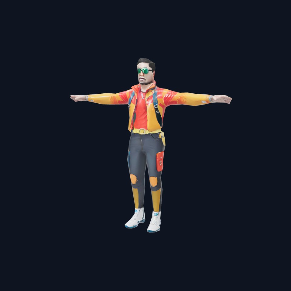 Vibrant Urban Outfit model pack