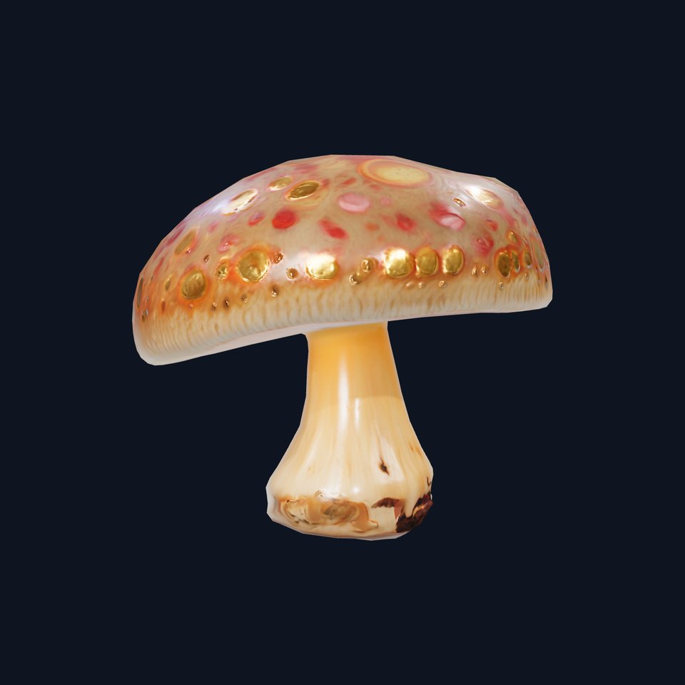 Glowing Mushroom model pack