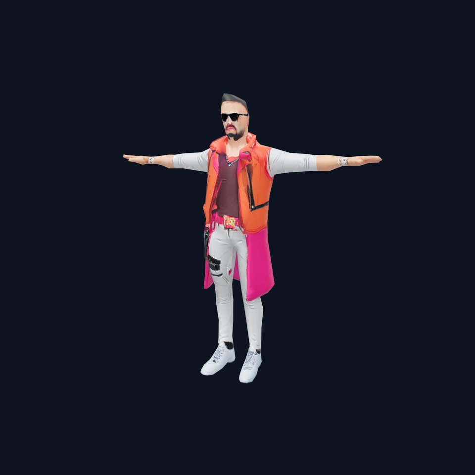 Vibrant Urban Outfit model pack