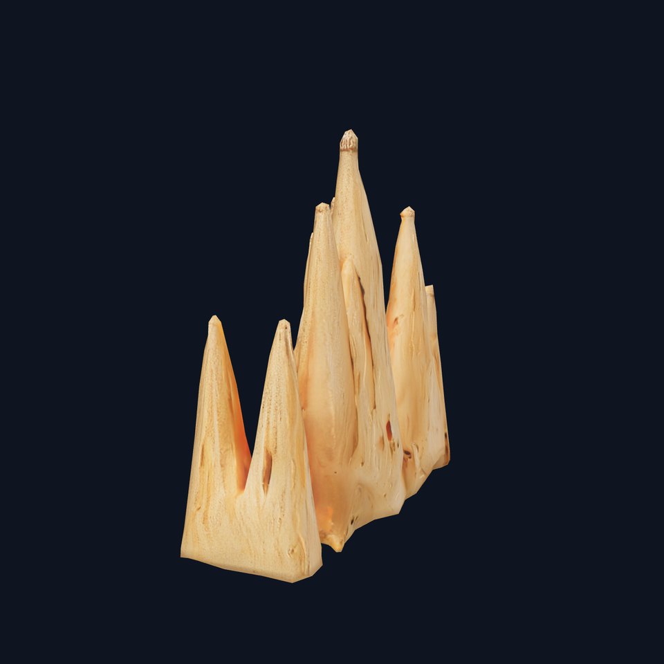 Sandy Stalagmite Formation model pack