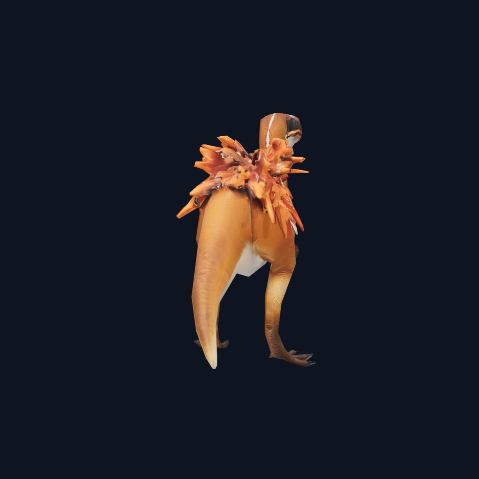 Feathered Dinosaur model pack