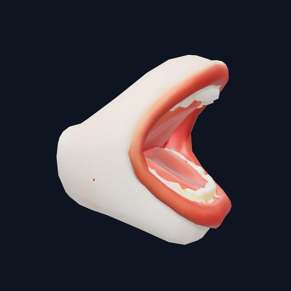 Open Mouth Expression model pack