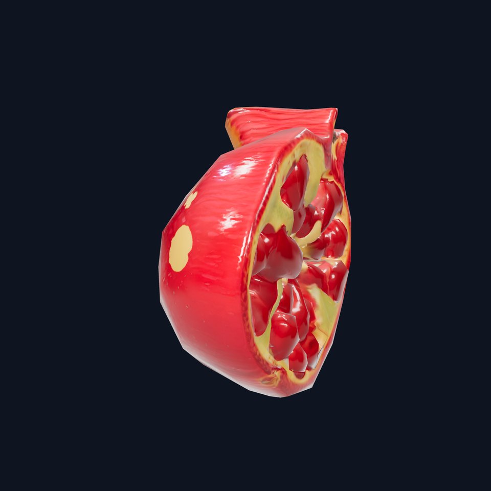 Vibrant Pomegranate model pack