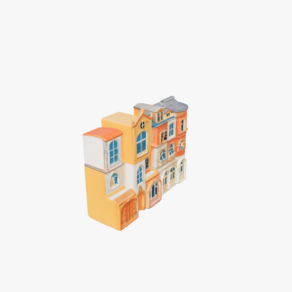 Vintage Townhouse Facade model pack