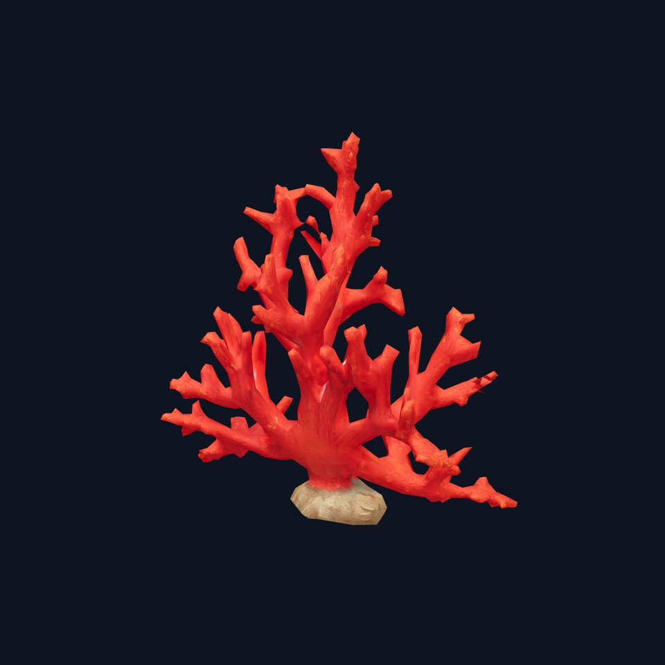 Vibrant Coral Reef model pack