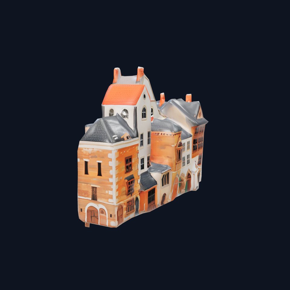 Charming Brick Facade model pack